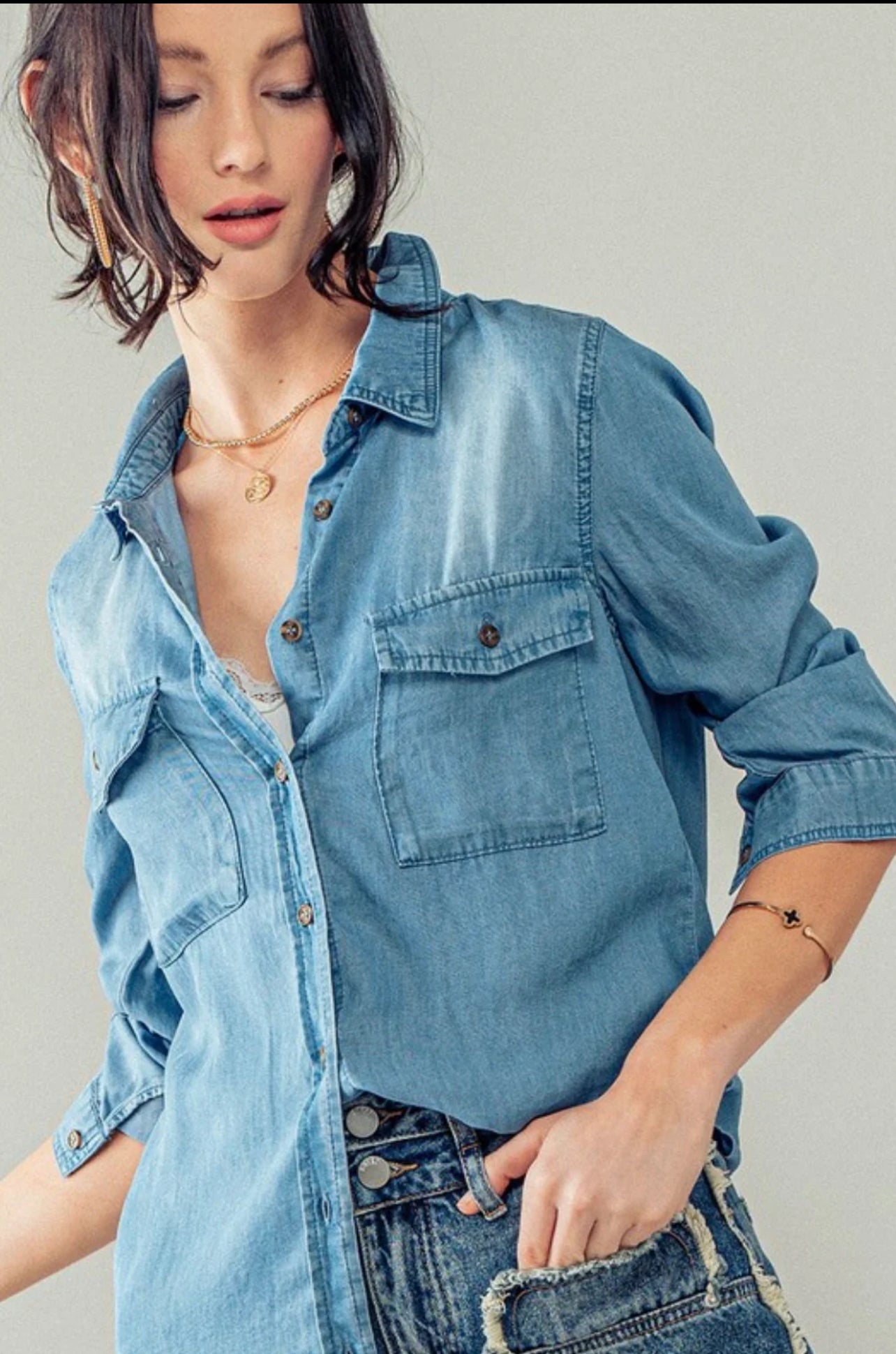 The Paisley Button Up