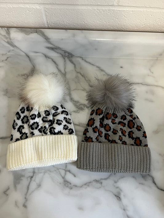 Leopard Beanie