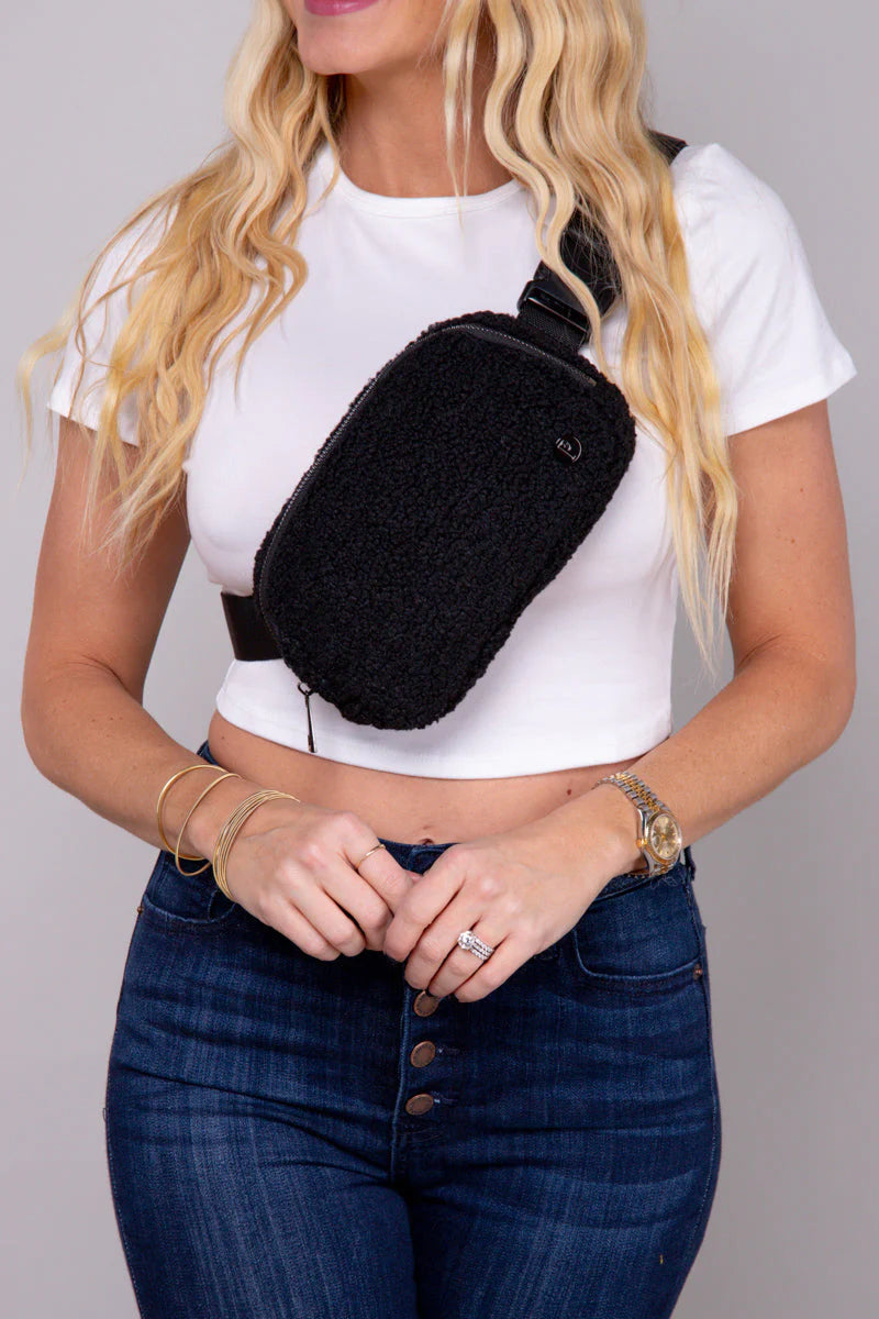 Fuzzy Belt Bag