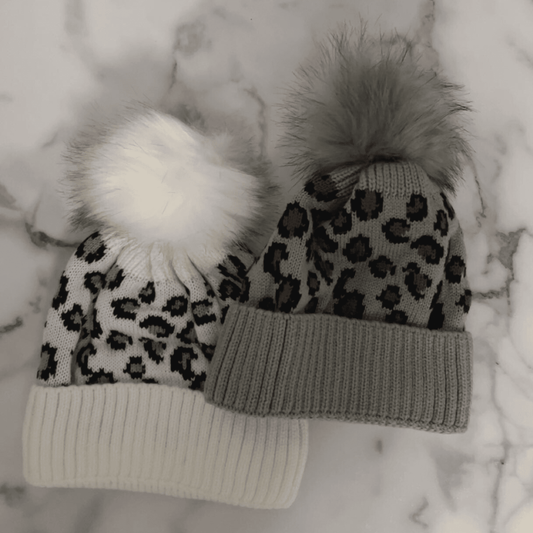 Leopard Beanie