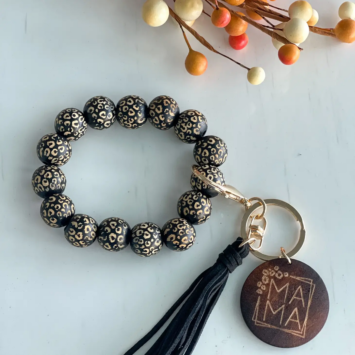 Mama Wristlit Keychain